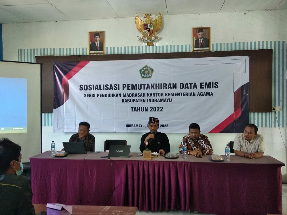 Sosialisasi Pemutakhiran Data Emis di Seksi Pendidikan Madrasah Tahun 2022
