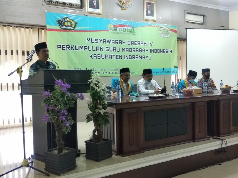 Musyawarah Daerah IV Perkumpulan Guru Madrasah Indonesia Kabupaten Indramayu